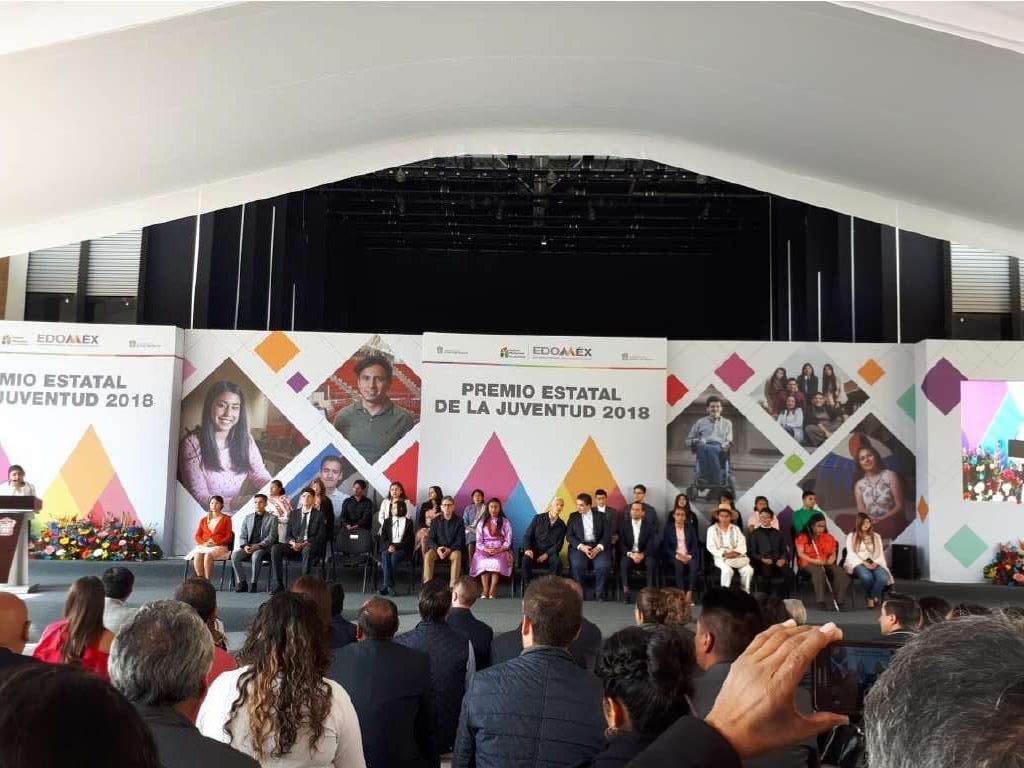 Ceremonia de Entrega del Premio Estatal de la Juventud del Estado de México 2018. Ceremonia de Entrega del Premio Estatal de la Juventud del Estado de México 2018.